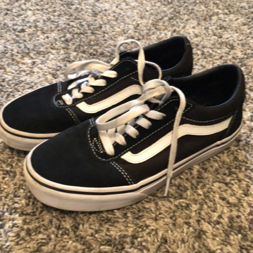 Vans big kids size 4